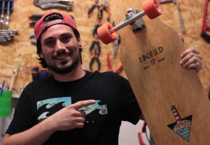 [MAKER À COEUR] Julien, l’auto-entrepreneur sur longboard